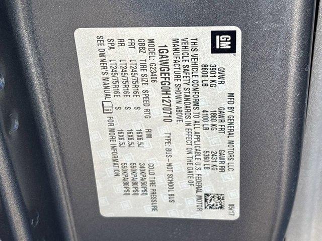 Photo of 2017 Cyber Gray Metallic Chevrolet Express 2500