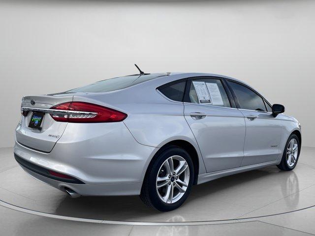 Photo of 2018 Ingot Silver Ford Fusion Hybrid