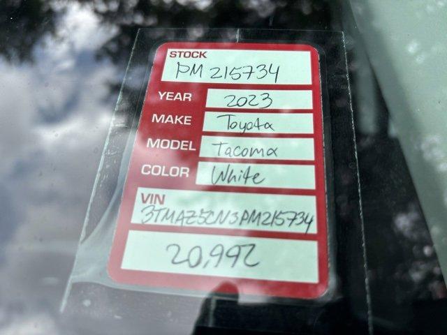 Photo of 2023 Wind Chill Pearl Toyota Tacoma