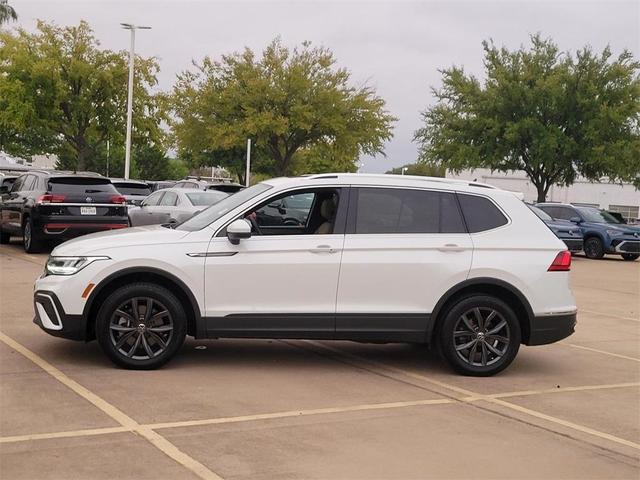 Photo of 2023 Opal White Pearl Effect Volkswagen Tiguan