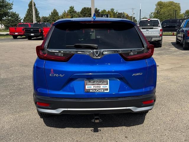 Photo of 2020 Obsidian Blue Pearl Honda CR-V