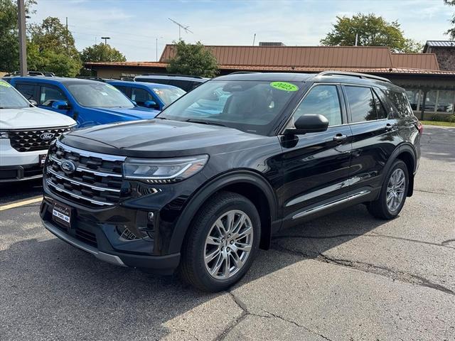 Photo of 2025 Agate Black Metallic Ford Explorer