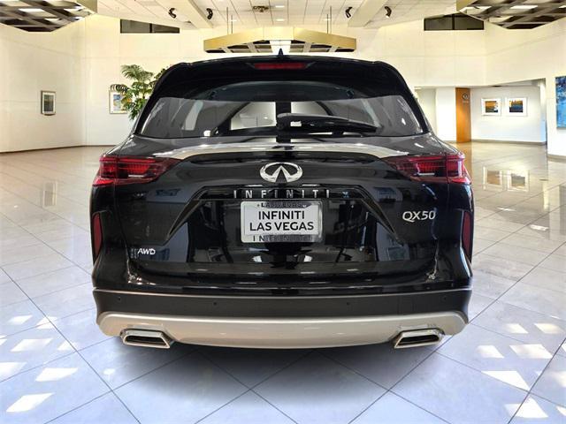 Photo of 2025 Black Obsidian INFINITI QX50