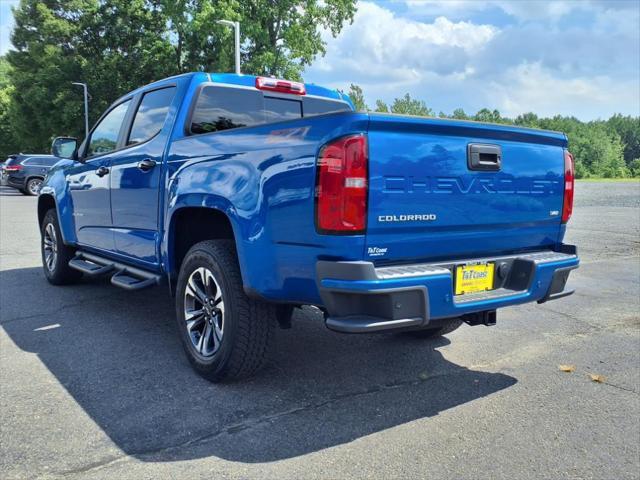 Photo of 2022 Bright Blue Metallic Chevrolet Colorado