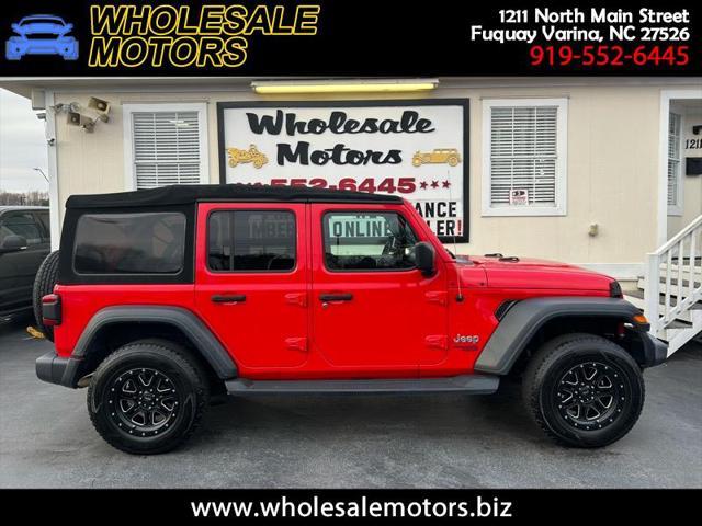 2018 Jeep Wrangler Unlimited