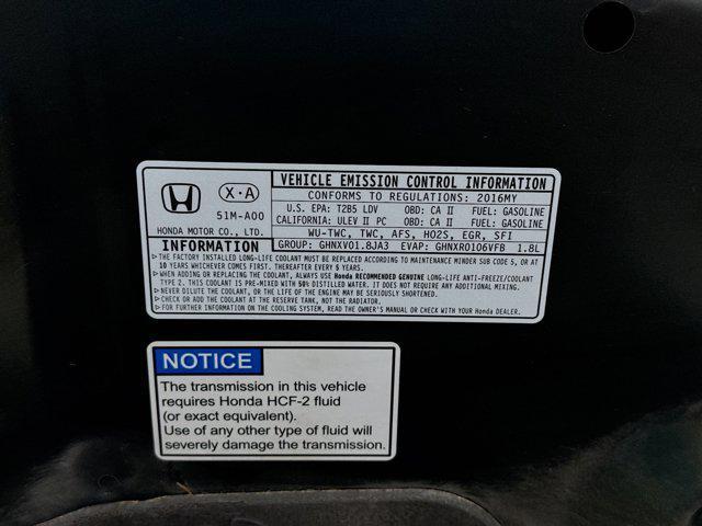 Photo of 2016 Crystal Black Pearl Honda HR-V