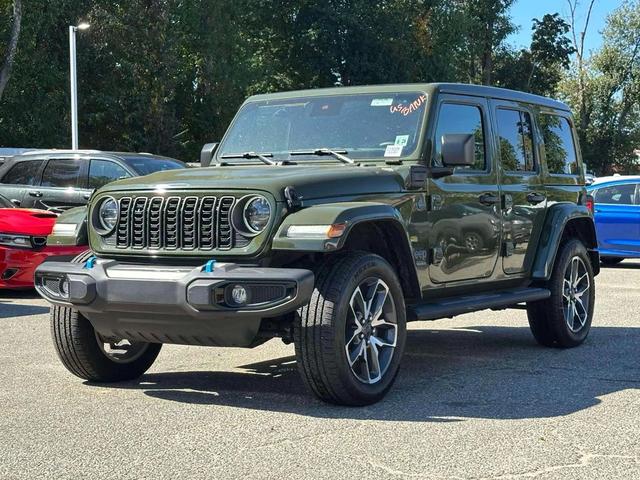 Photo of 2024 Sarge Green Clearcoat Jeep Wrangler 4xe