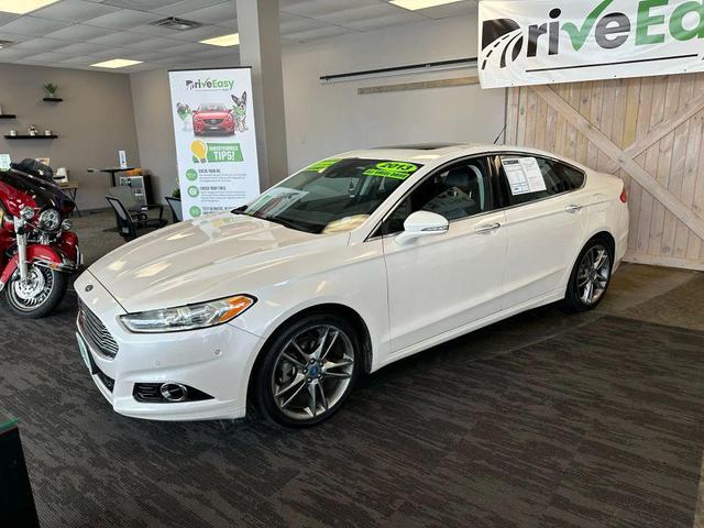 Photo of 2013 White Ford Fusion