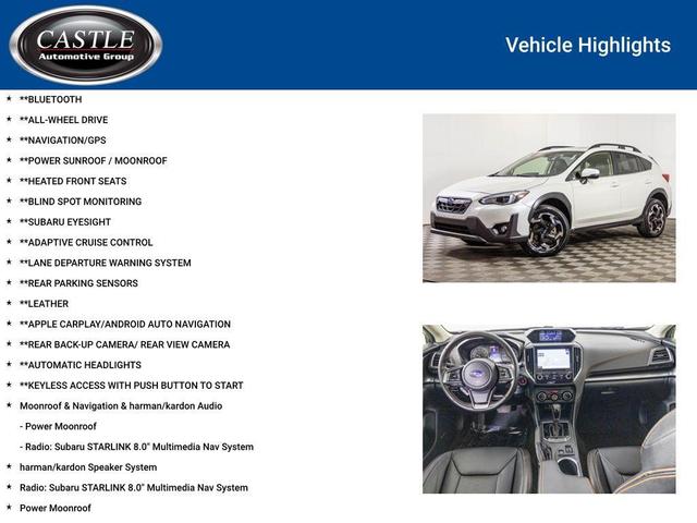 Photo of 2023 Crystal White Pearl Subaru Crosstrek