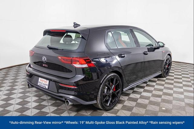 Photo of 2024 Black Volkswagen Golf GTI