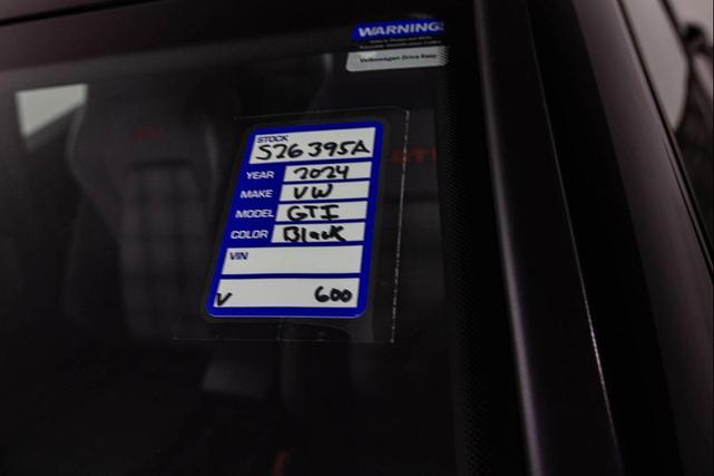 Photo of 2024 Black Volkswagen Golf GTI