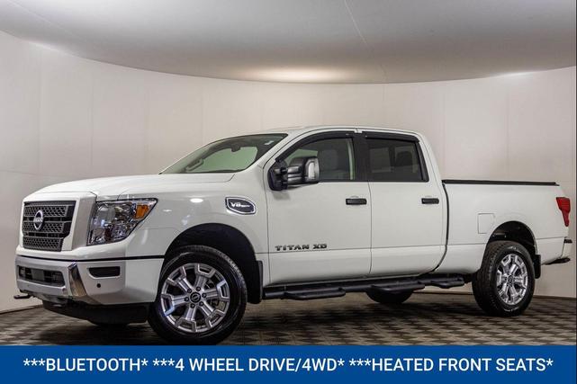 Photo of 2023 Glacier White Nissan Titan XD