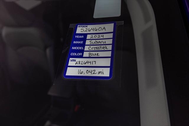 Photo of 2024 Sapphire Blue Pearl Subaru Crosstrek