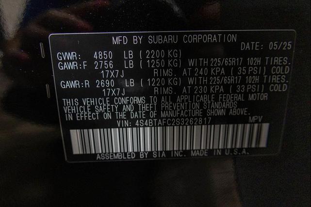 Photo of 2025 Crystal Black Silica Subaru Outback