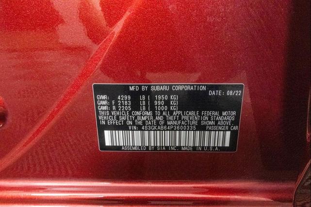 Photo of 2023 Crimson Red Pearl Subaru Impreza