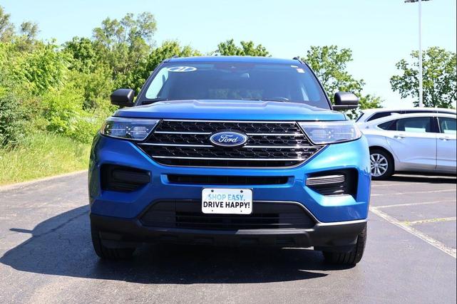 Photo of 2021 Atlas Blue Metallic Ford Explorer