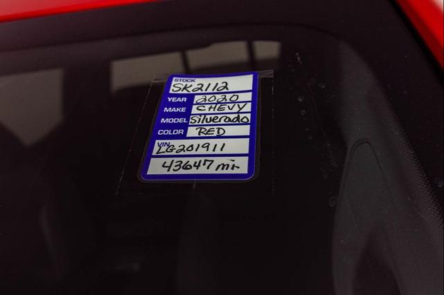 Photo of 2020 Red Hot Chevrolet Silverado 1500