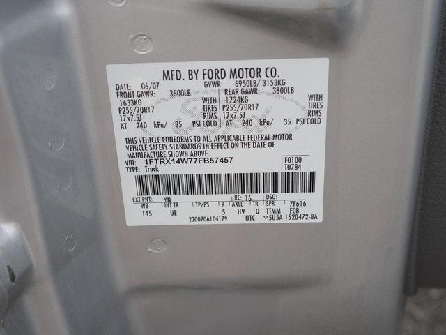 Photo of 2007 Silver Clearcoat Metallic Ford F-150