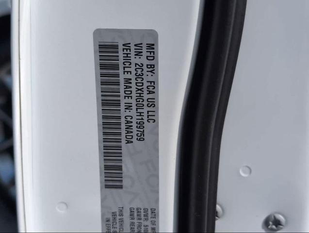 Photo of 2020 White Knuckle Clearcoat Dodge Charger