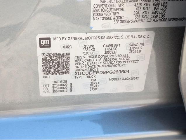 Photo of 2023 Sterling Gray Metallic Chevrolet Silverado 1500