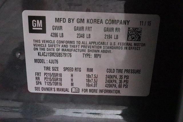 Photo of 2016 Graphite Gray Metallic Buick Encore