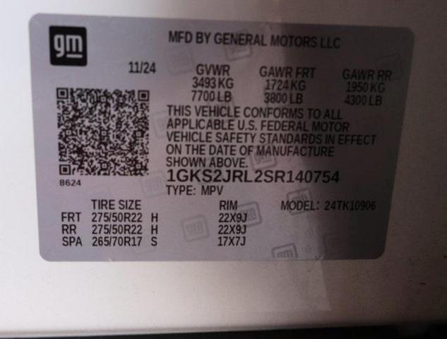 Photo of 2025 Summit White GMC Yukon XL