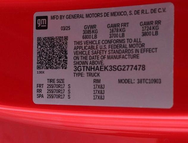 Photo of 2025 Cardinal Red GMC Sierra 1500