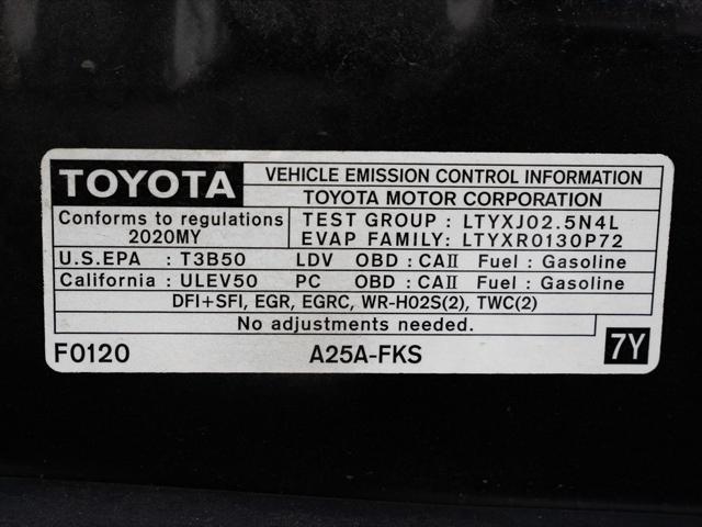Photo of 2020 Midnight Black Metallic Toyota Camry