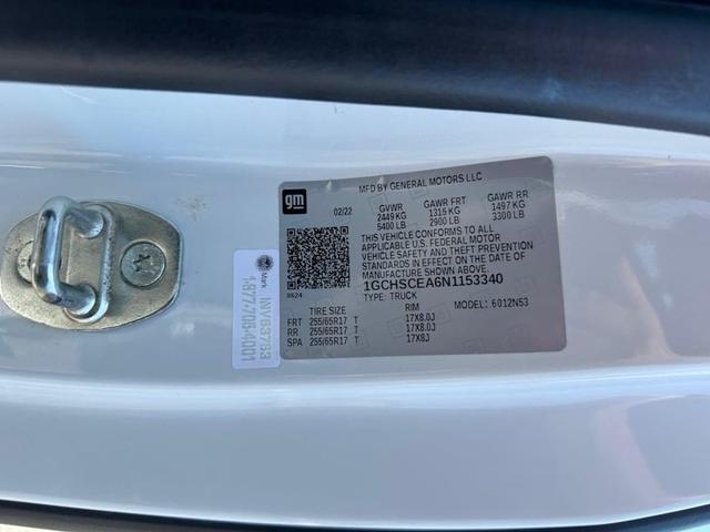 Photo of 2022 Summit White Chevrolet Colorado