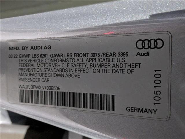 Photo of 2022 Florett Silver Metallic Audi e-tron GT