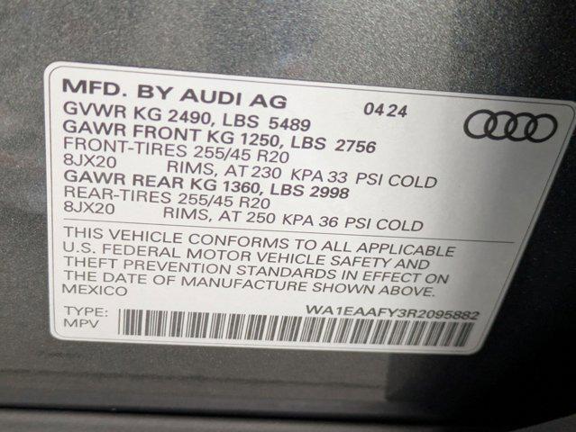 Photo of 2024 Daytona Gray Pearl Effect Audi Q5