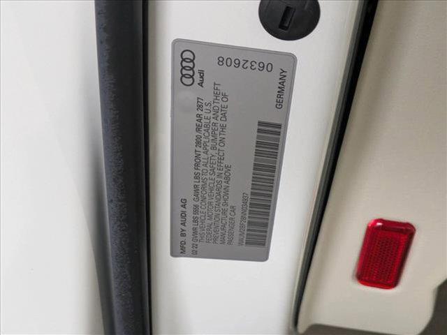 Photo of 2022 Glacier White Metallic Audi A6