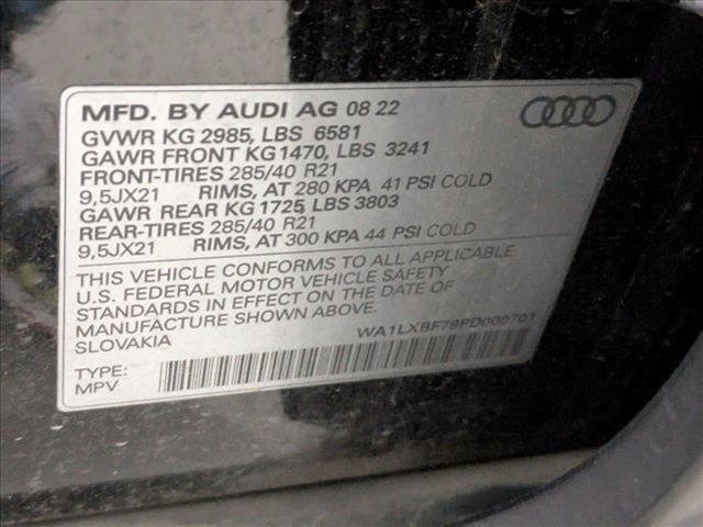 Photo of 2023 Mythos Black Metallic Audi Q7