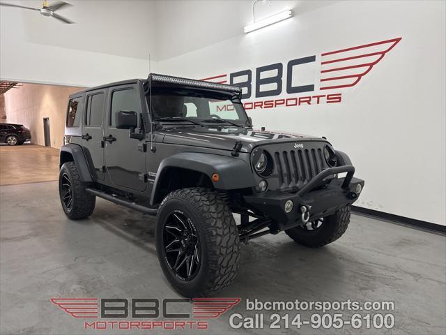 2018 Jeep Wrangler Jk Unlimited