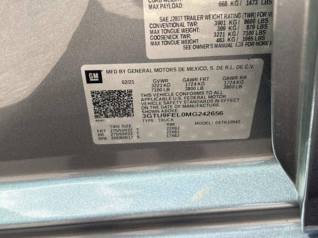 Photo of 2021 Satin Steel Metallic GMC Sierra 1500