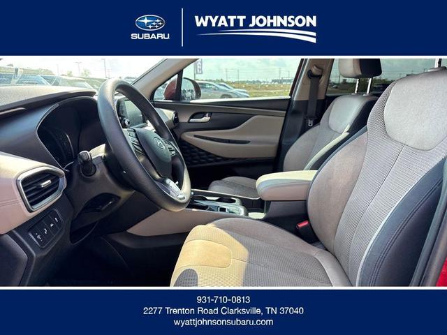 Photo of 2019 Scarlet Red Hyundai SANTA FE