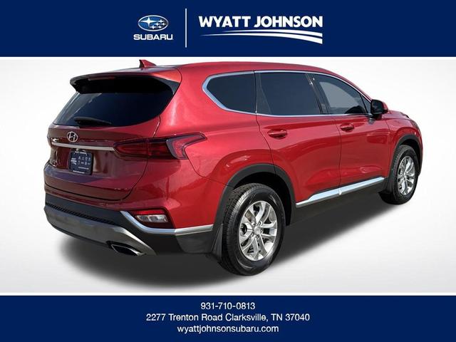 Photo of 2019 Scarlet Red Hyundai SANTA FE