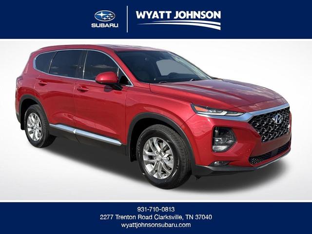 Photo of 2019 Scarlet Red Hyundai SANTA FE