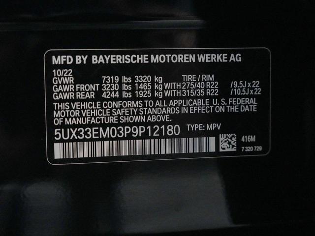 Photo of 2023 Carbon Black Metallic BMW X7