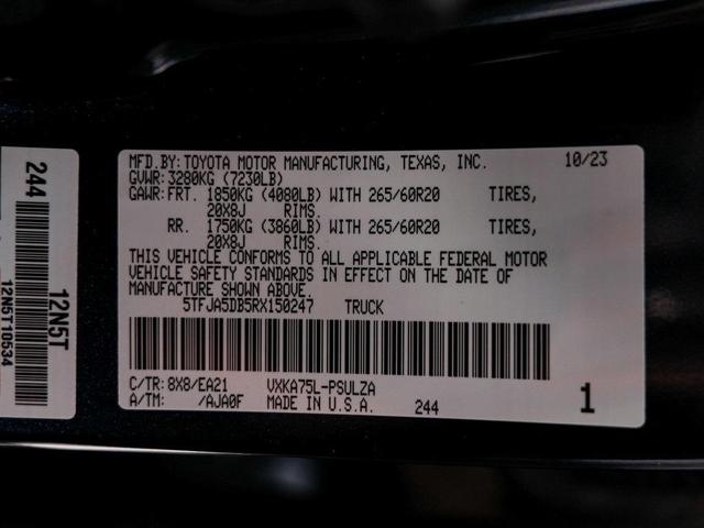Photo of 2024 Blueprint Toyota Tundra