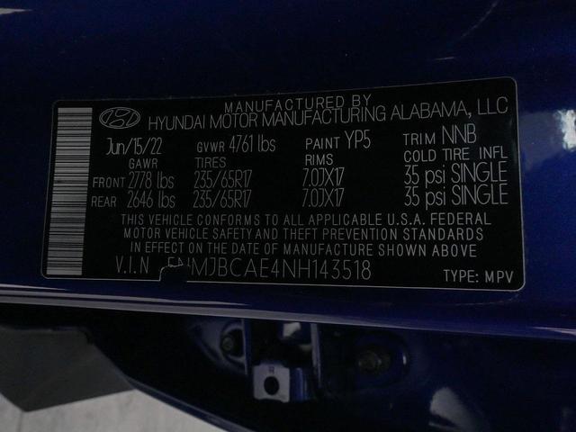 Photo of 2022 Intense Blue Hyundai TUCSON