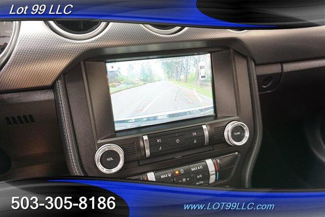 Photo of 2018 White Leather Ford Mustang