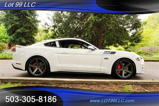 Photo of 2018 White Leather Ford Mustang