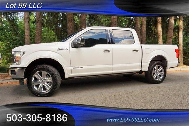 Photo of 2018 Oxford White Ford F-150
