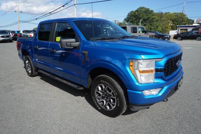 Photo of 2021 Velocity Blue Metallic Ford F-150