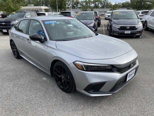 Photo of 2023 Lunar Silver Metallic Honda Civic
