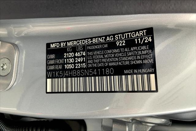 Photo of 2025 Cirrus Silver Metallic Mercedes-Benz CLA 250