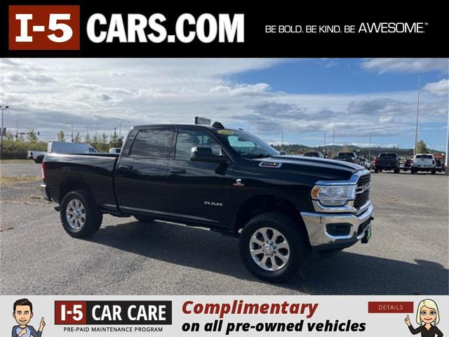 Photo of 2022 Diamond Black Crystal Pearlcoat RAM 2500