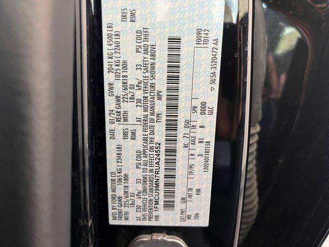 Photo of 2024 Agate Black Metallic Ford Escape