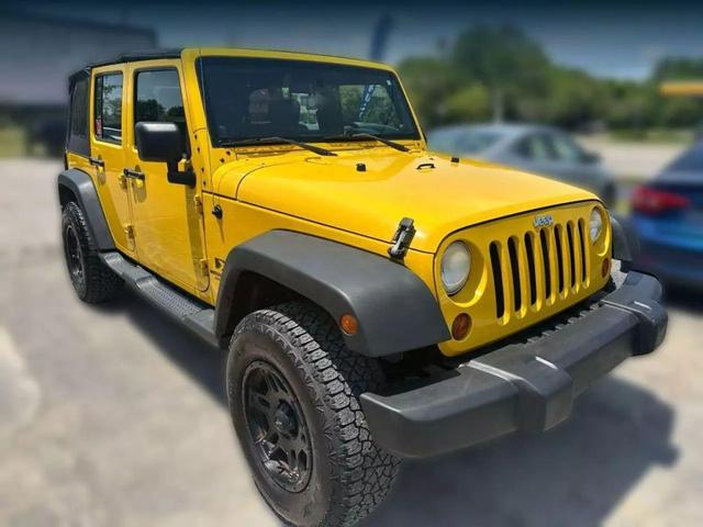 Photo of 2008 Yellow Jeep Wrangler